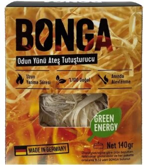Bonga Odun Yünü Ateş Tutuşturucu 140 gr Mangal Kömürü kullananlar yorumlar